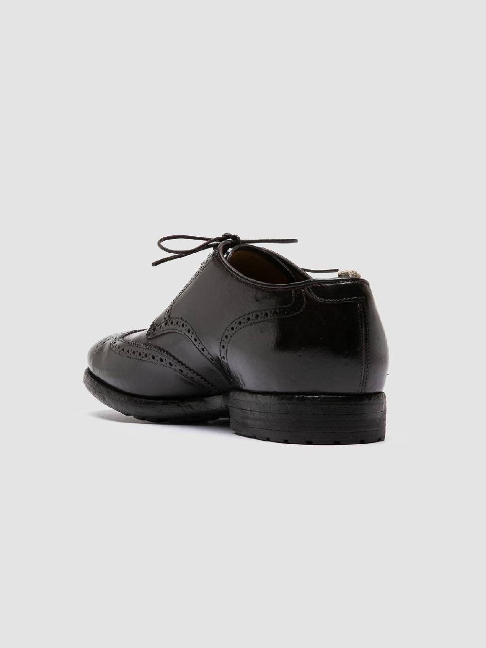 Officine Creative PRINCE 609 Derby in Pelle Marrone Offerte