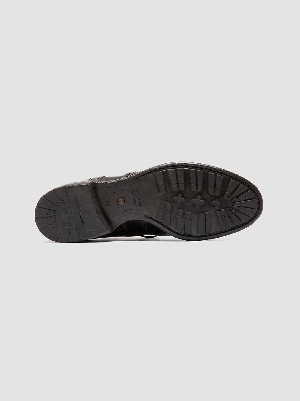 Officine Creative PRINCE 609 Derby in Pelle Marrone Offerte