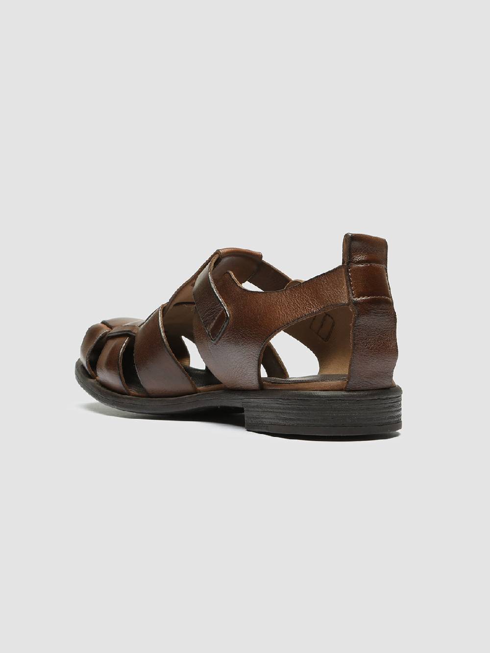Officine Creative CHRONICLE 145 Sandali in Pelle Marrone Hotsell
