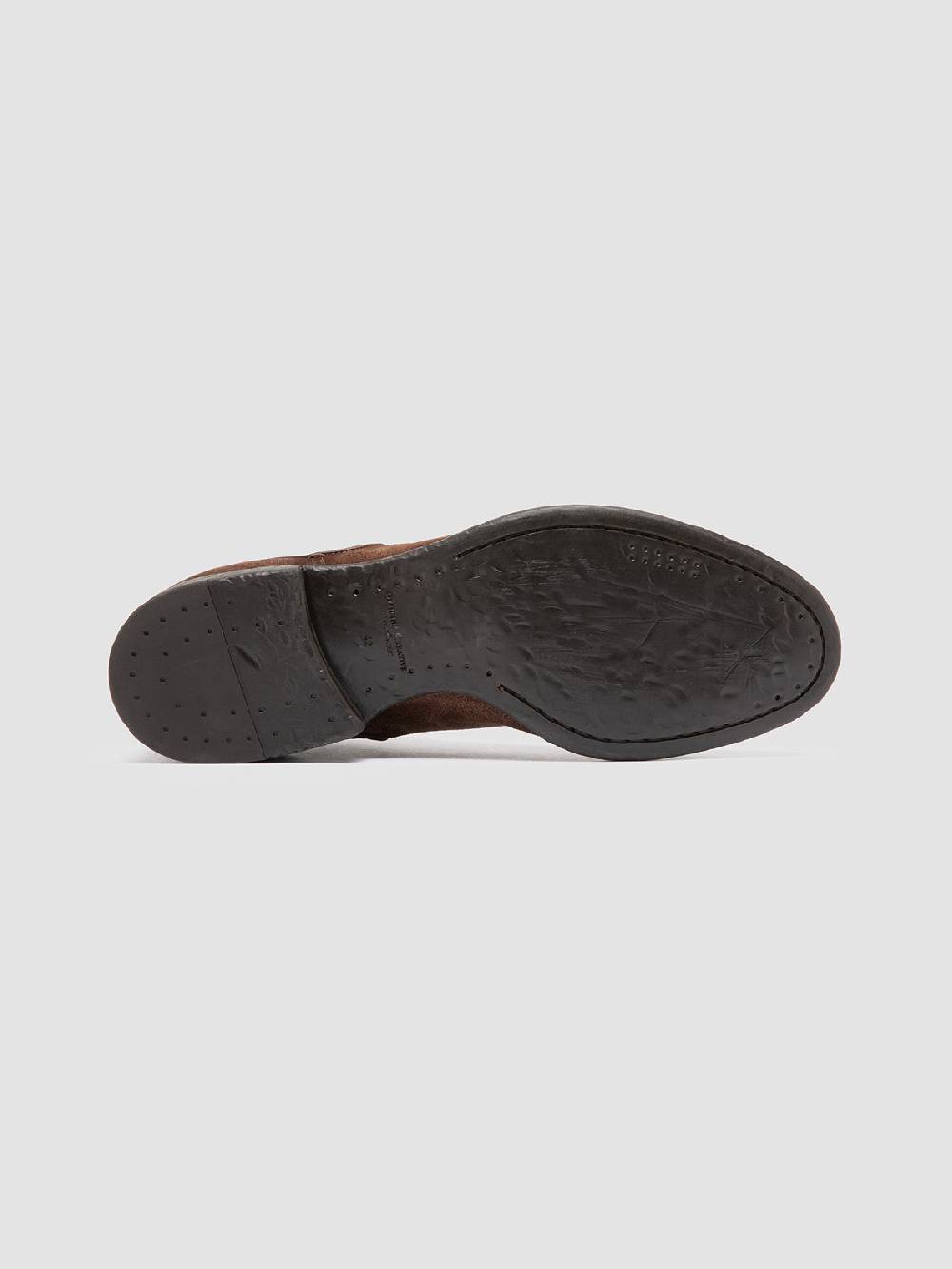 Officine Creative CETON 647 Stivaletti Chelsea in Pelle Scamosciata Marrone I Più Venduti