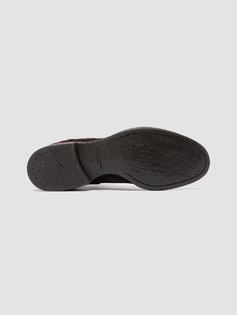 Officine Creative CETON 647 Stivaletti Chelsea in Pelle Scamosciata Marrone Vendite Flash