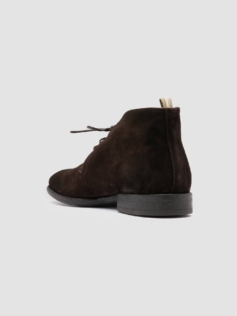 Officine Creative CETON 685 Stivali Chukka in Camoscio Marrone Italy
