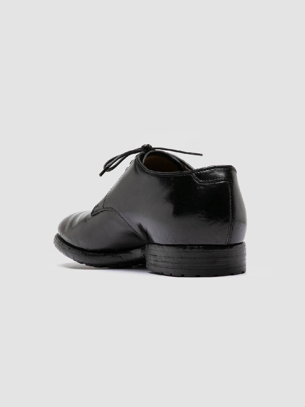 Officine Creative PRINCE 606 Derby in Pelle Nera Italia