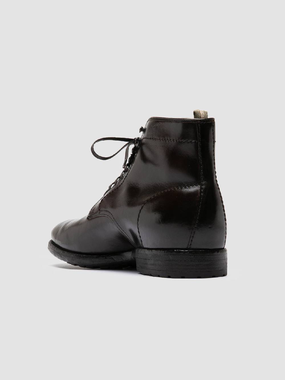 Officine Creative PRINCE 610 Stivaletti in Pelle Marrone Qualità