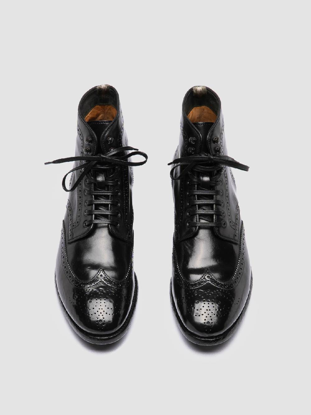 Officine Creative PRINCE 612 Stivaletti in Pelle Nera Vendita