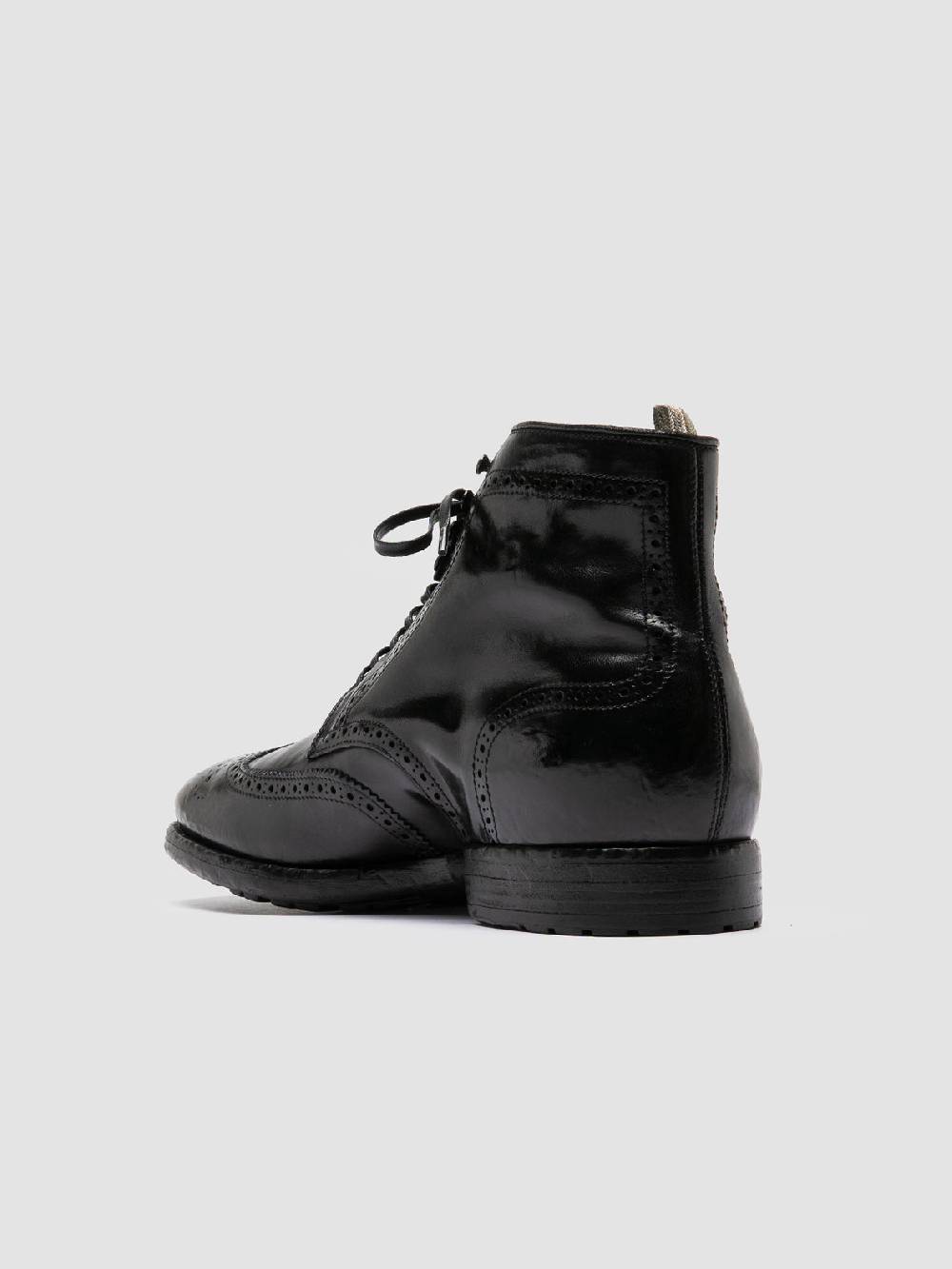 Officine Creative PRINCE 612 Stivaletti in Pelle Nera Vendita