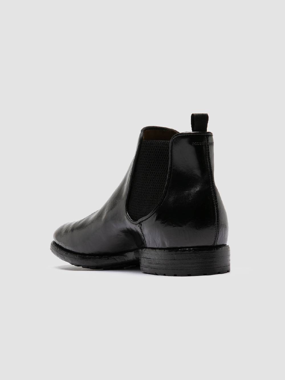 Officine Creative PRINCE 617 Stivaletti Chelsea in Pelle Nera Spedizione Gratuita