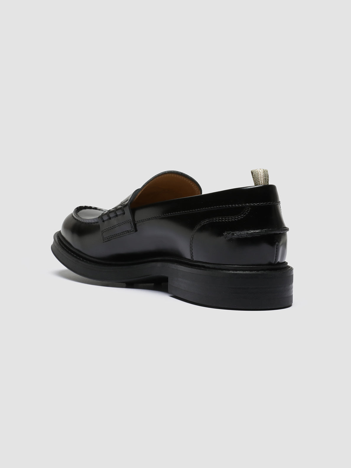 Officine Creative UNIFORM 001 Mocassini in Pelle Nera Soddisfazione Garantita