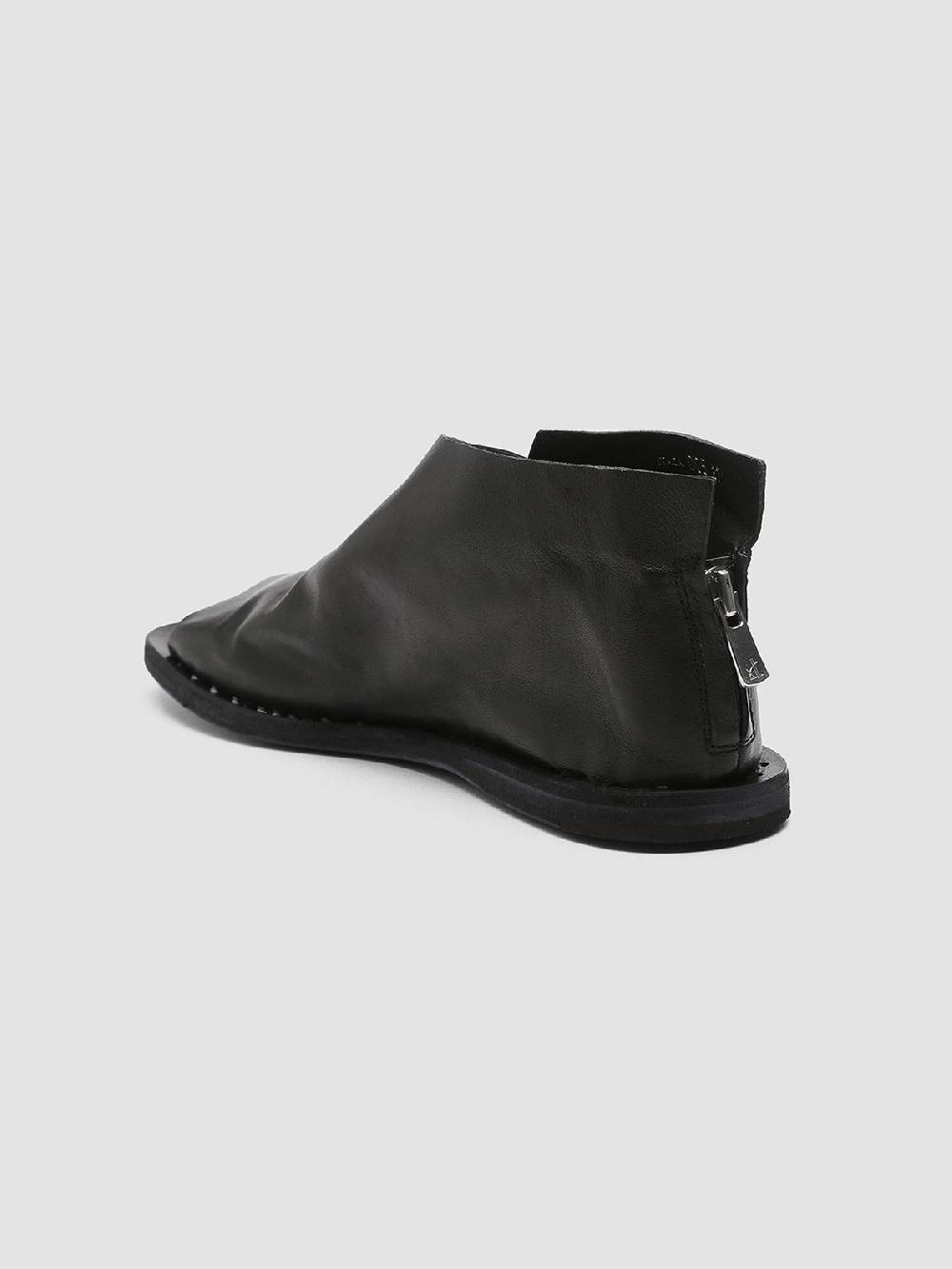 Officine Creative ITACA 005 Sandali in Pelle Nera Acquista Ora