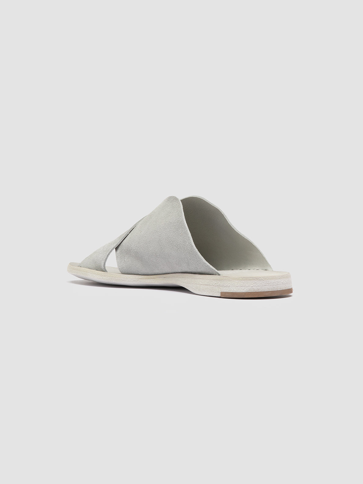 Officine Creative ITACA 019 Sandali in Pelle Scamosciata Tortora Promozione Limitata