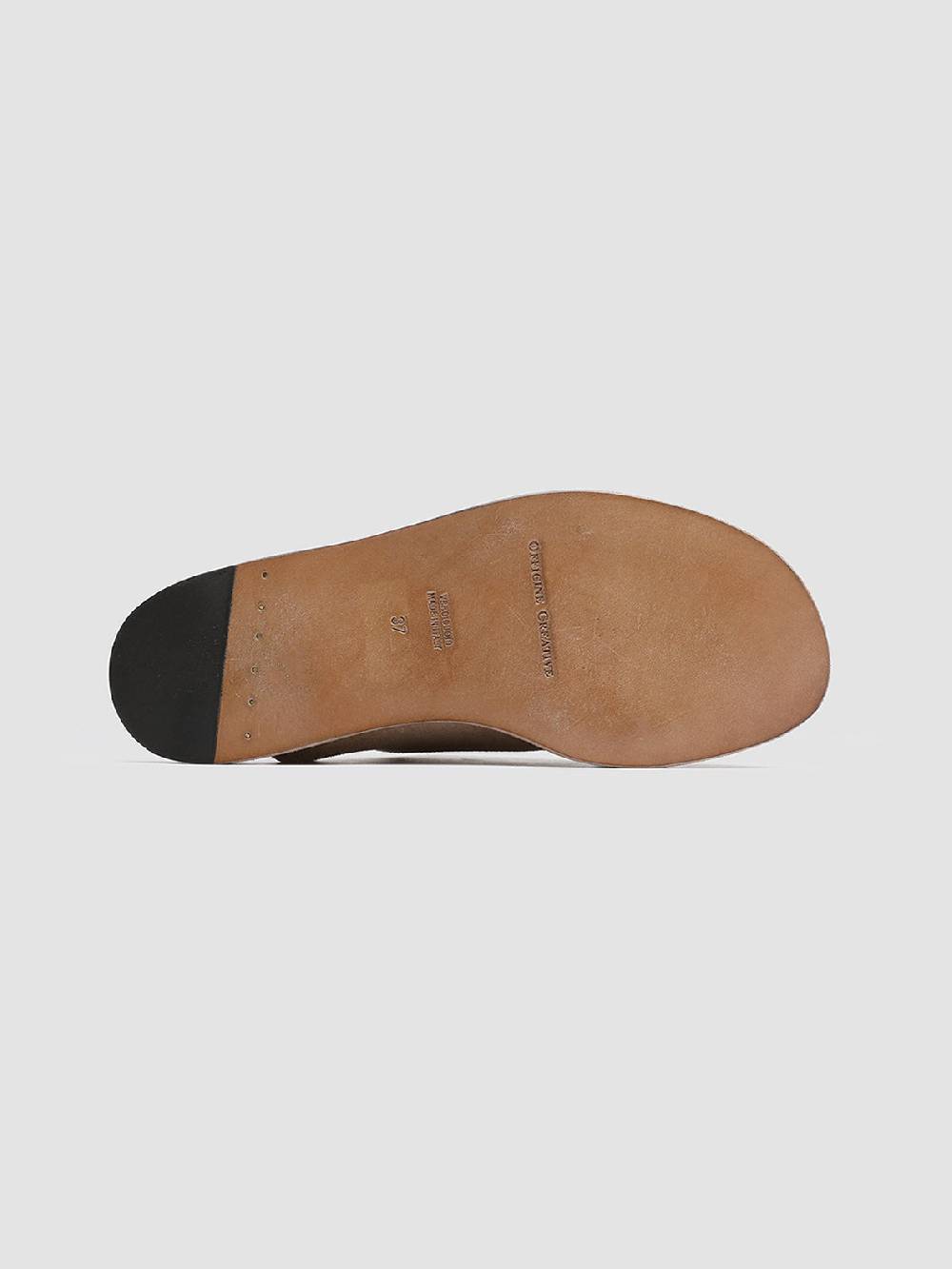 Officine Creative ITACA 019 Sandali in Pelle Scamosciata Marrone Fino Al -60%