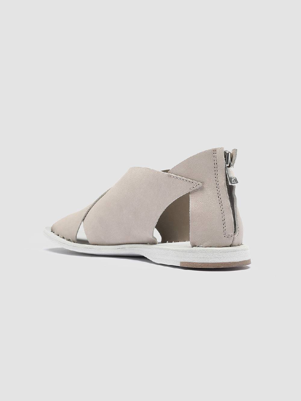 Officine Creative ITACA 026 Sandali in Pelle Bianca Sottocosto
