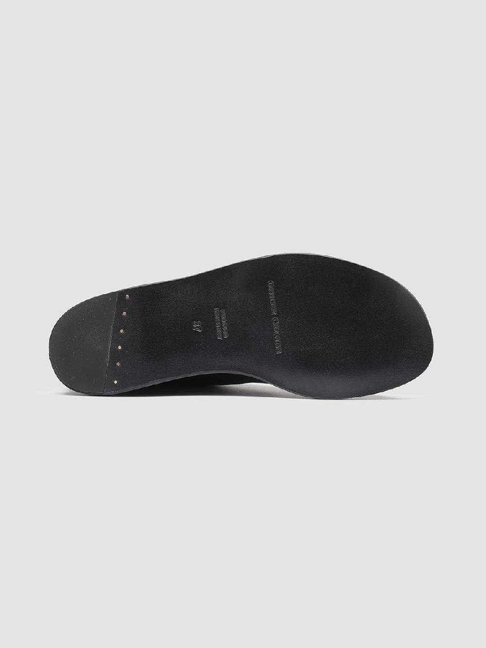 Officine Creative ITACA 032 Sandali in Pelle Nera Convenienza