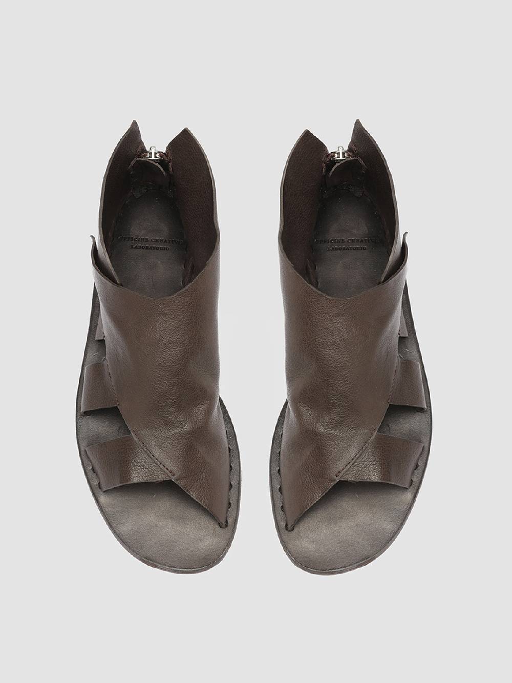 Officine Creative ITACA 032 Sandali in Pelle Marrone Novità