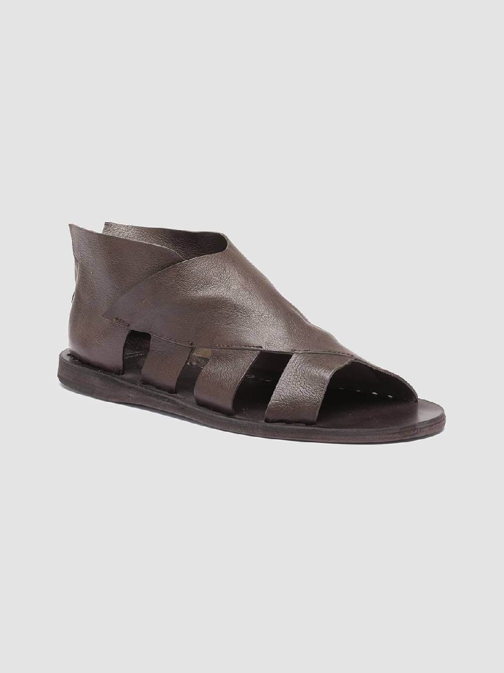 Officine Creative ITACA 032 Sandali in Pelle Marrone Novità