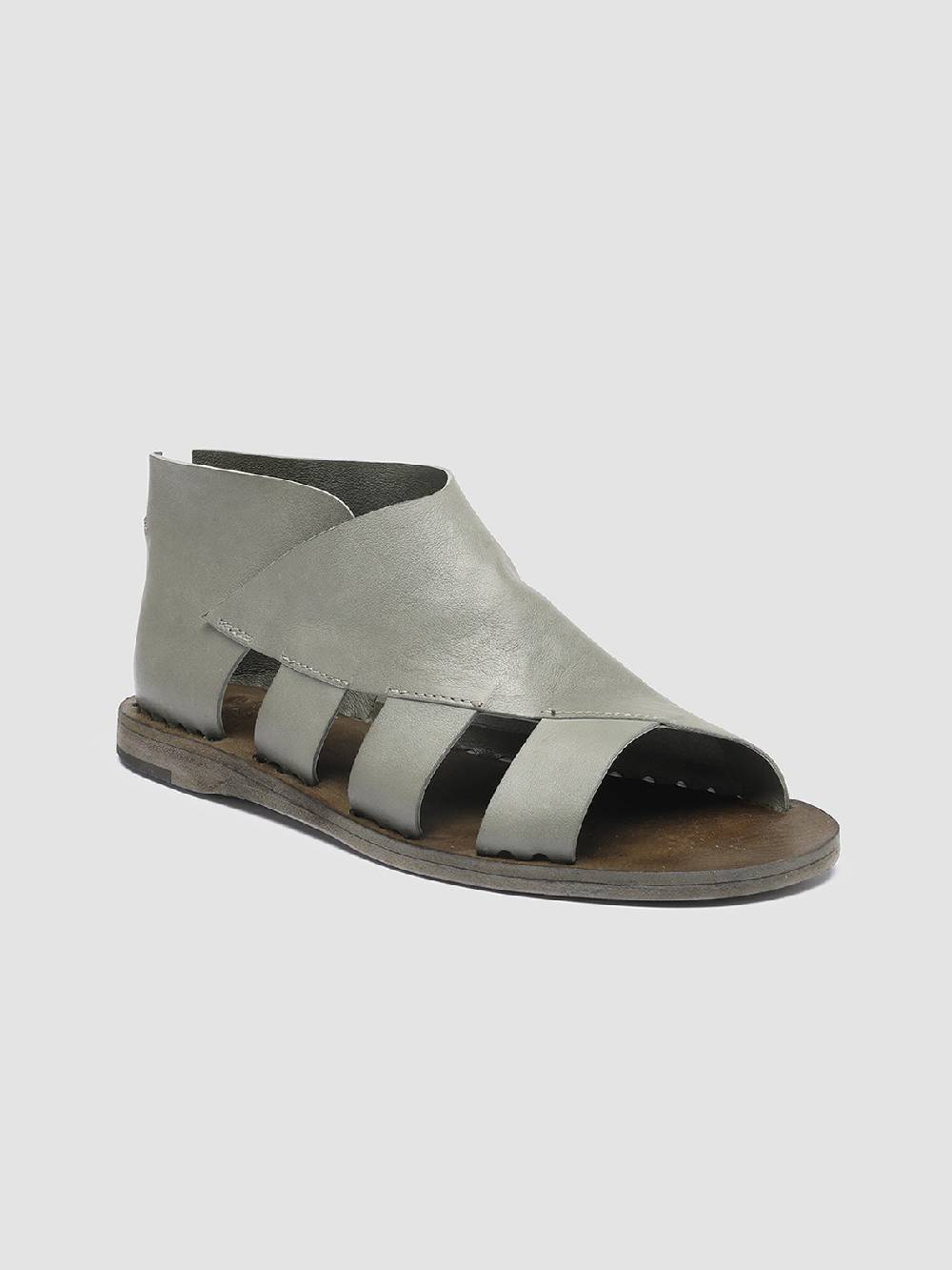 Officine Creative ITACA 032 Sandali in Pelle Grigia Presa