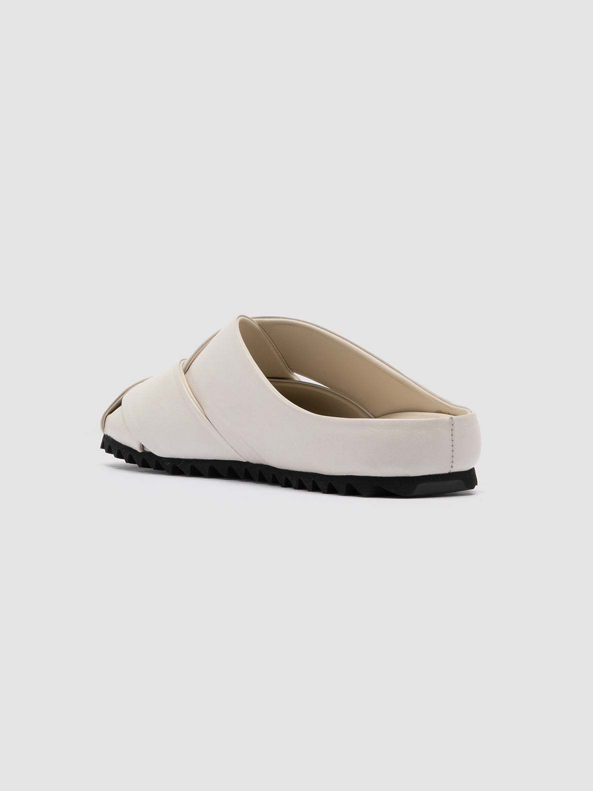 Officine Creative PELAGIE 018 Sandali Sabot in Pelle Bianca In Vendita
