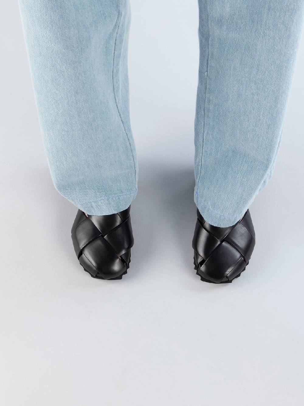 Officine Creative PELAGIE 018 Sandali Sabot in Pelle Bianca In Vendita