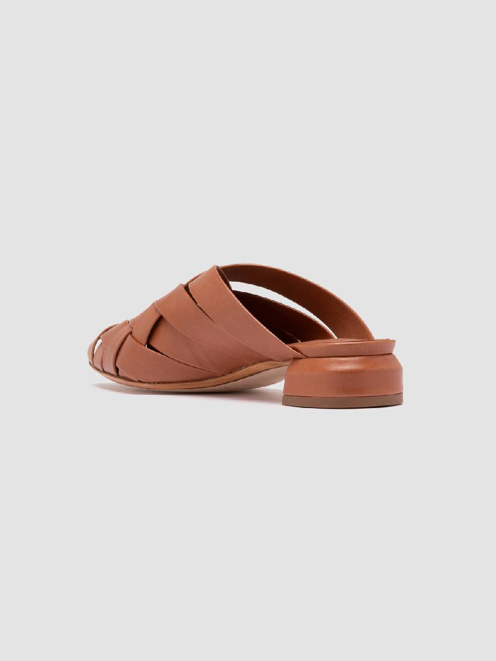 Officine Creative SAGE 105 Sandali Sabot in Pelle Marrone Offerte