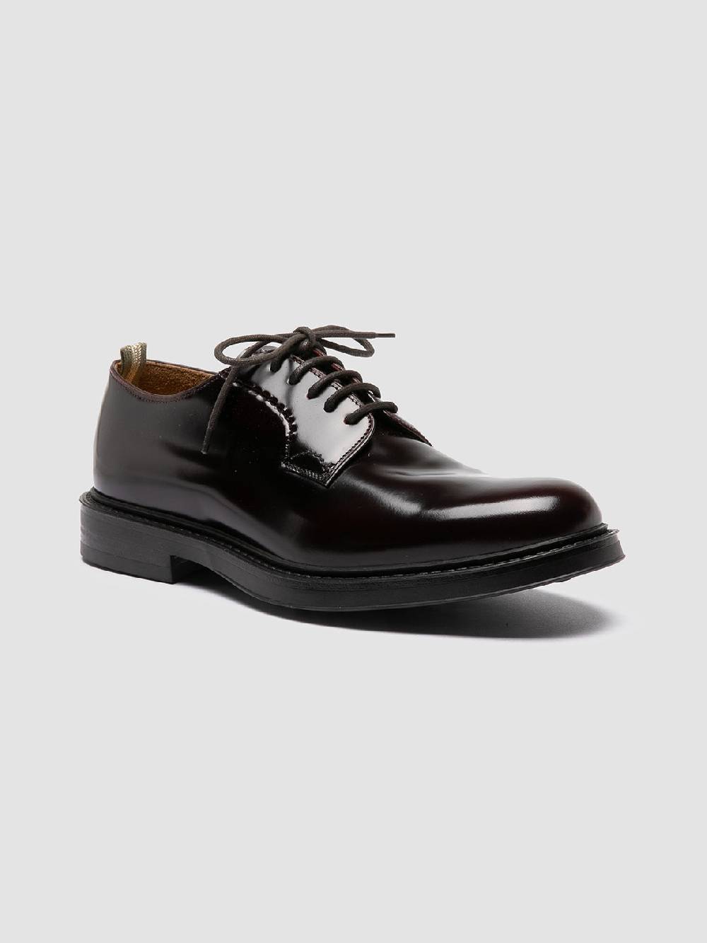 Officine Creative UNIFORM 003 Derby in Pelle Bordeaux Vendite Flash