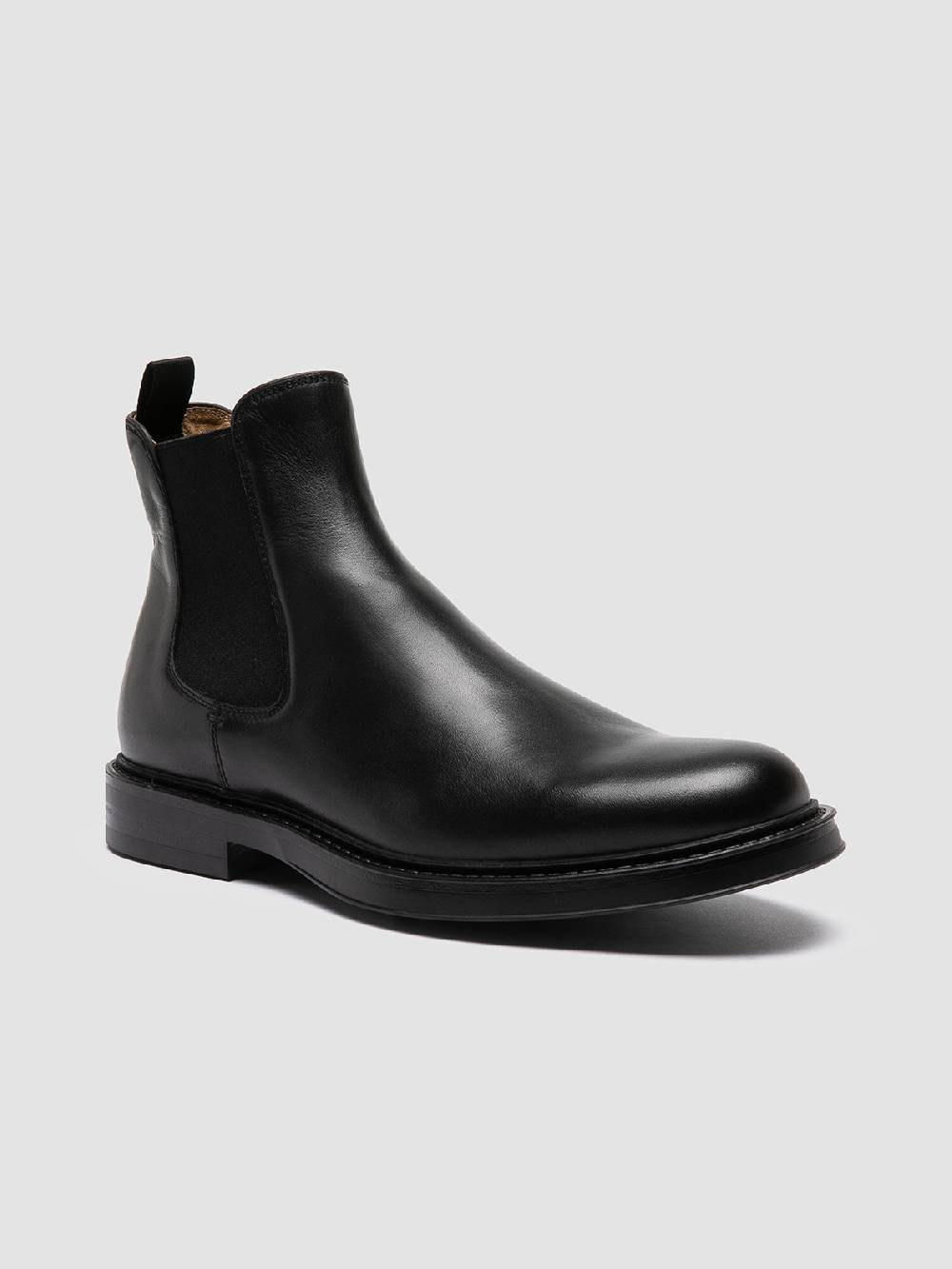 Officine Creative UNIFORM 005 Stivaletti Chelsea in Pelle Nera Negozio
