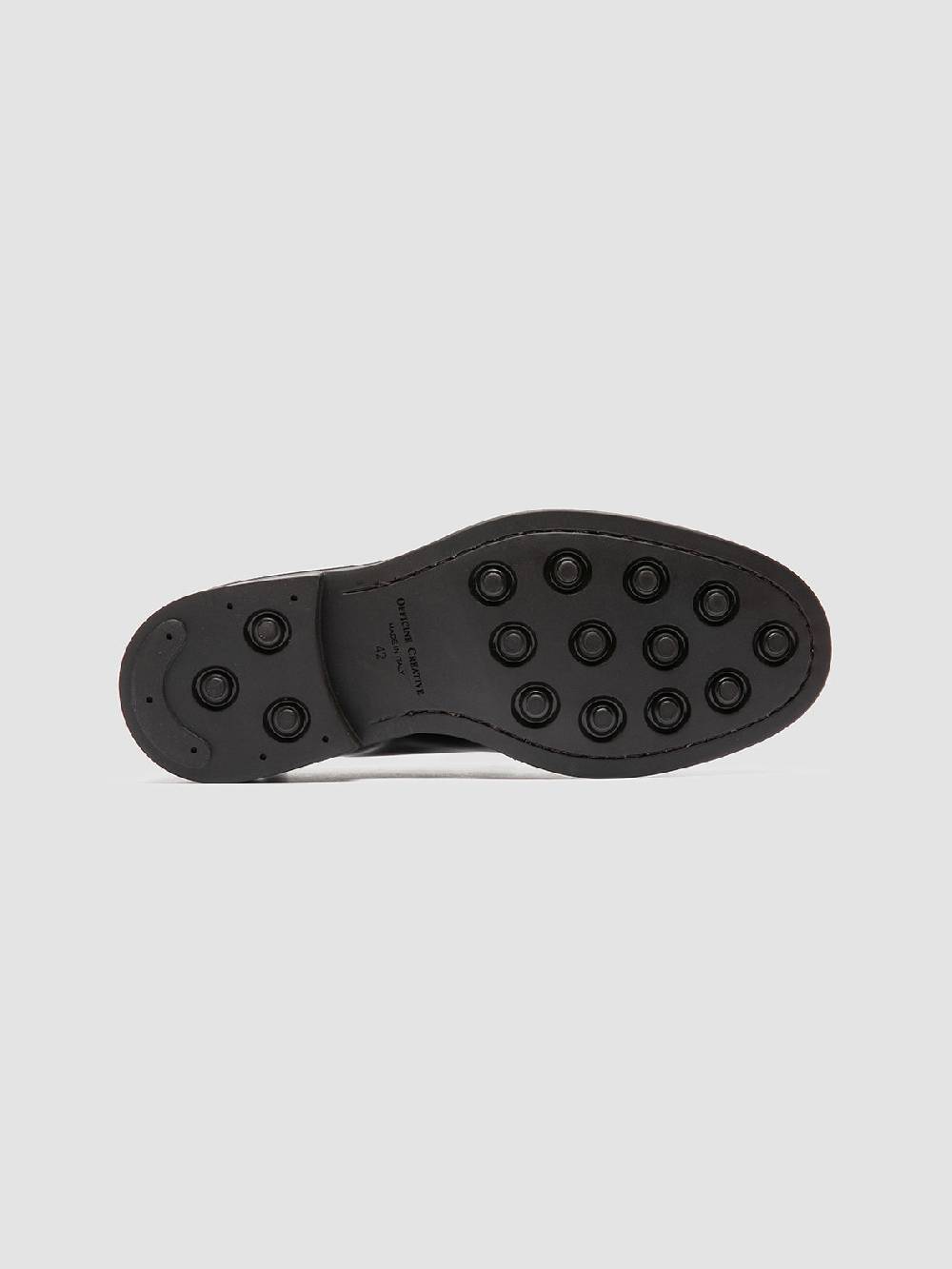 Officine Creative UNIFORM 005 Stivaletti Chelsea in Pelle Nera Negozio