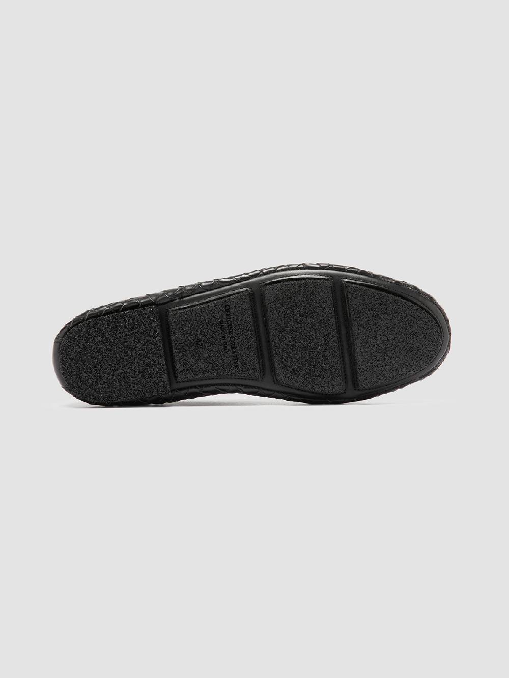 Officine Creative C-SIDE 002 Mocassini in Pelle Nera Vendita