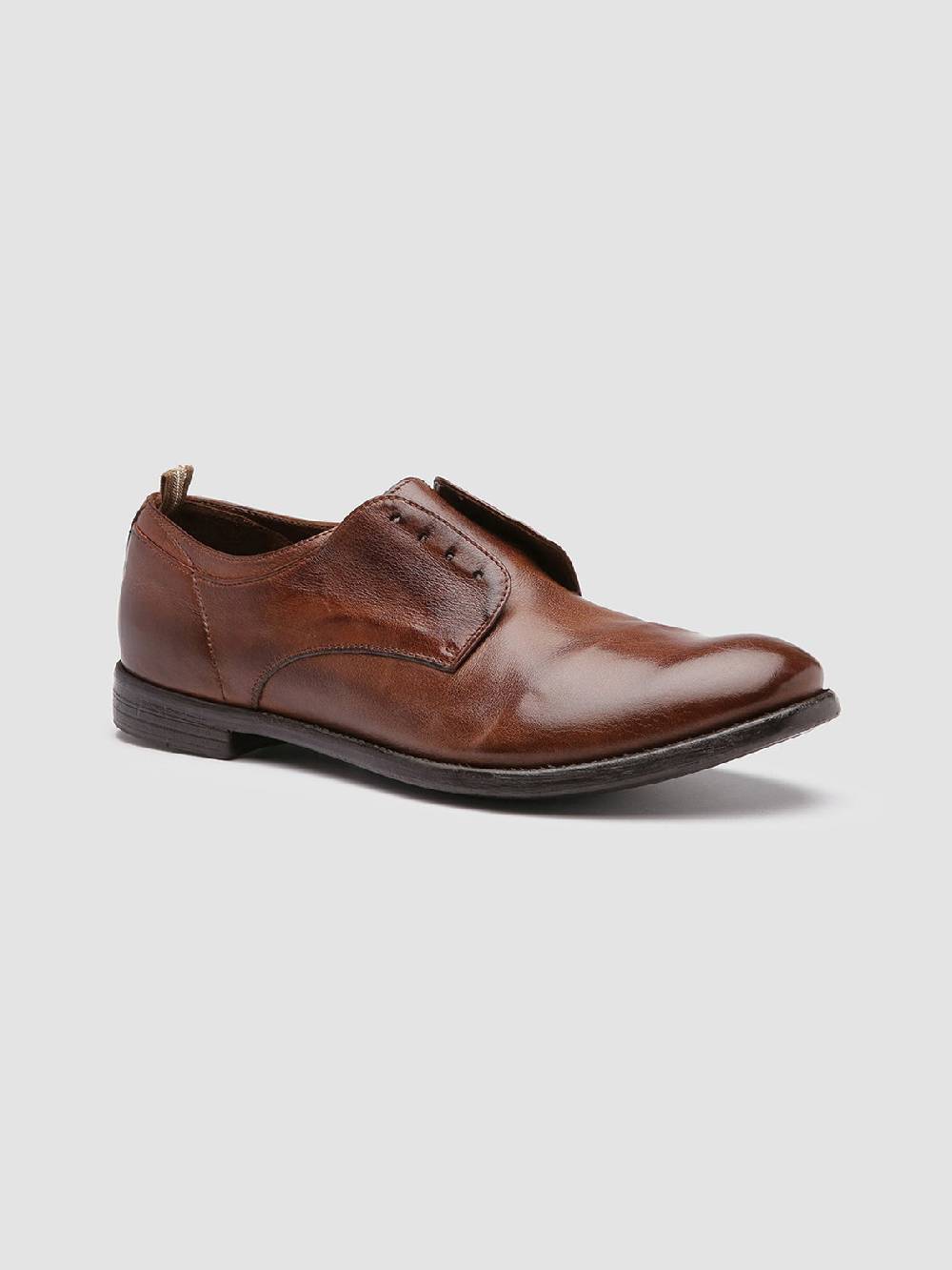 Officine Creative ARC 500 Derby in Pelle Marrone Qualità Garantita