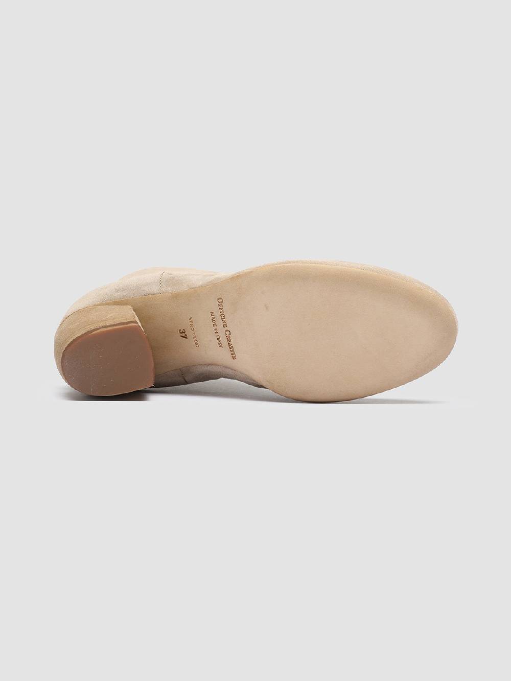 Officine Creative BONNIE 001 Stivaletti in Pelle Scamosciata Marrone Sottocosto
