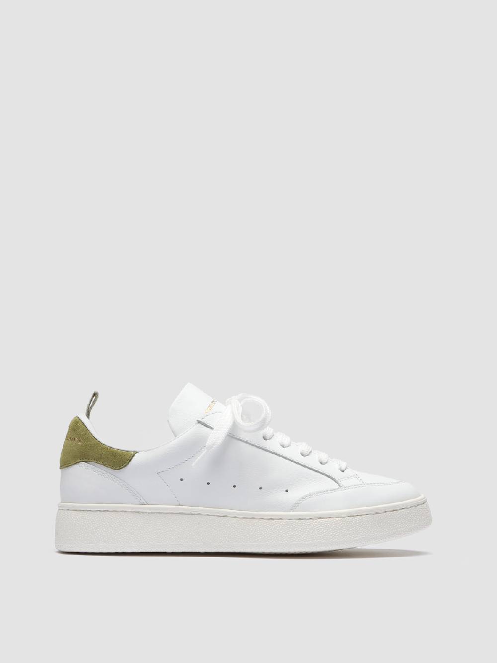 Officine Creative MOWER 109 Sneakers in Pelle Bianca Offerta