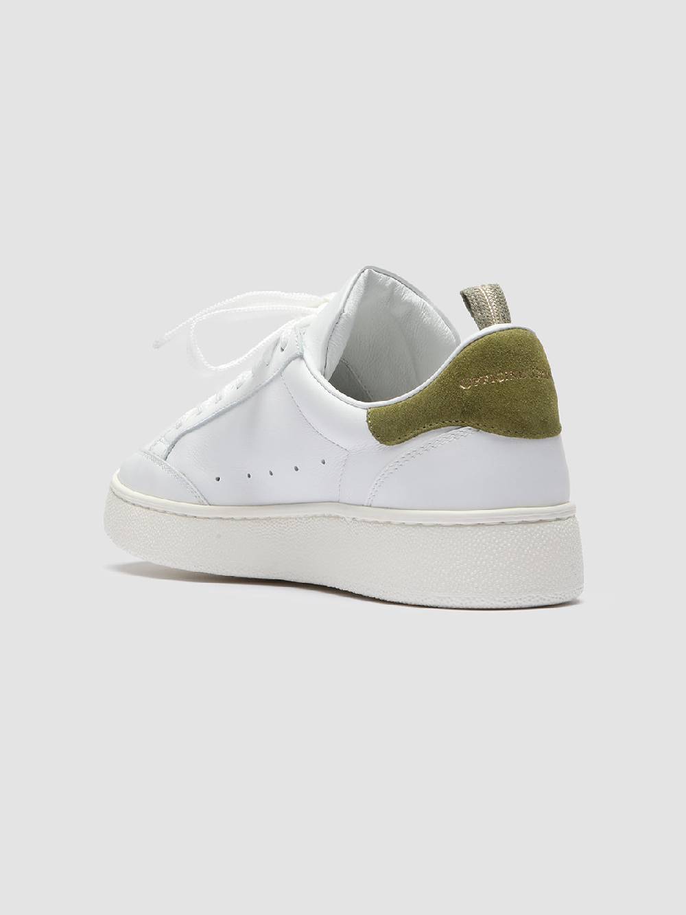 Officine Creative MOWER 109 Sneakers in Pelle Bianca Offerta