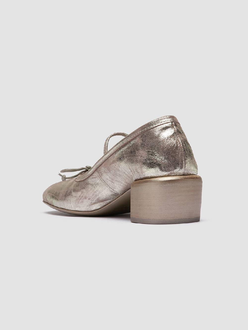 Officine Creative FLORE 001 Ballerine in Pelle Metallizzata Outlet