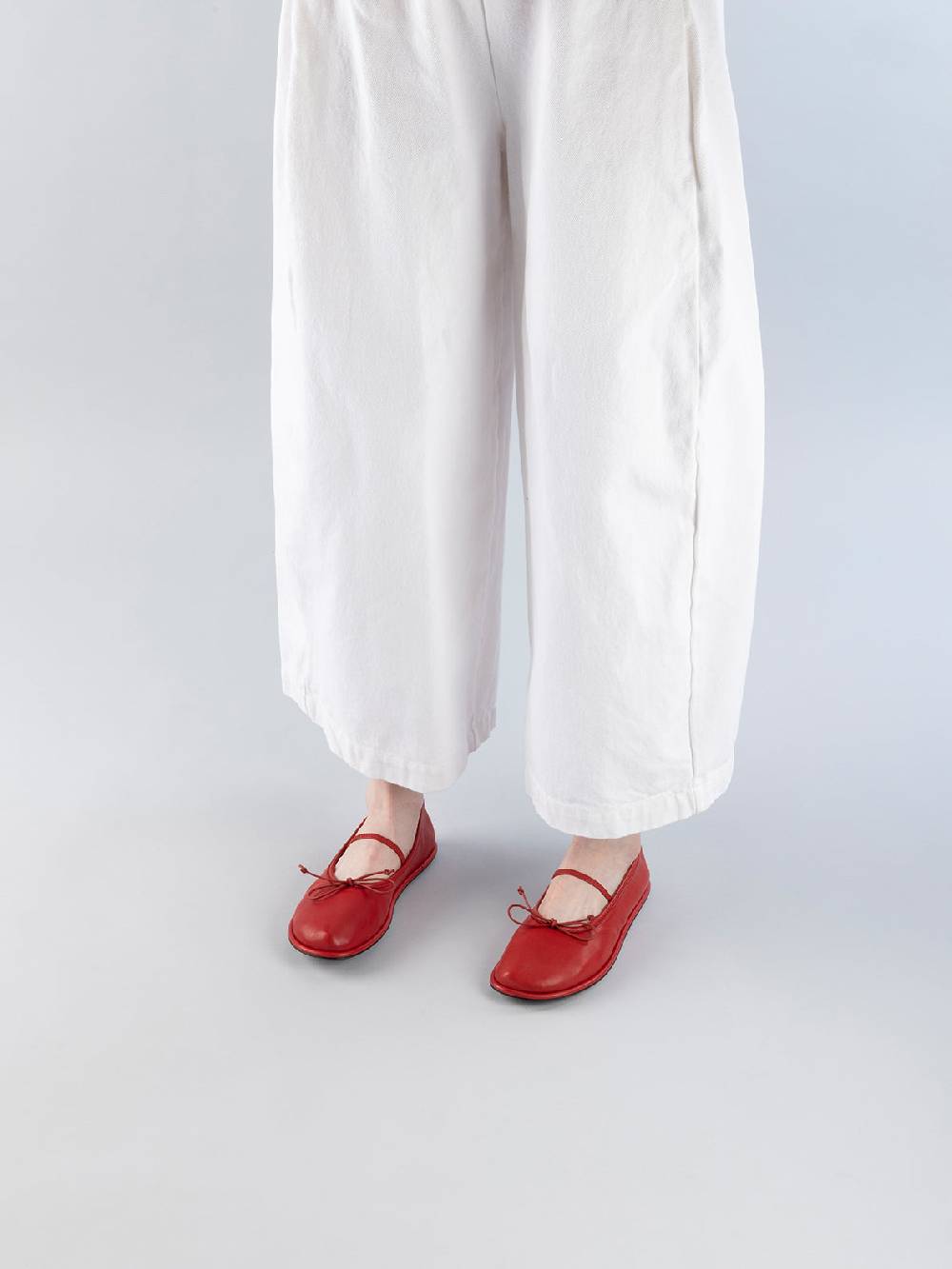 Officine Creative FONTAYNE 001 Ballerine in Pelle Rossa Saldi