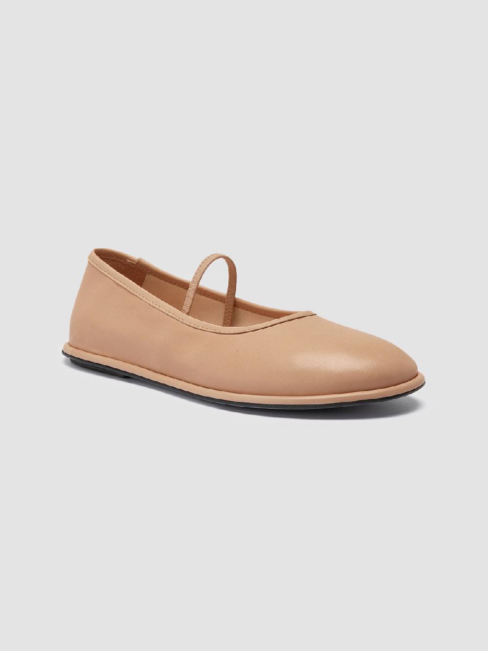 Officine Creative FONTAYNE 002 Ballerine in Pelle Marrone Offerte