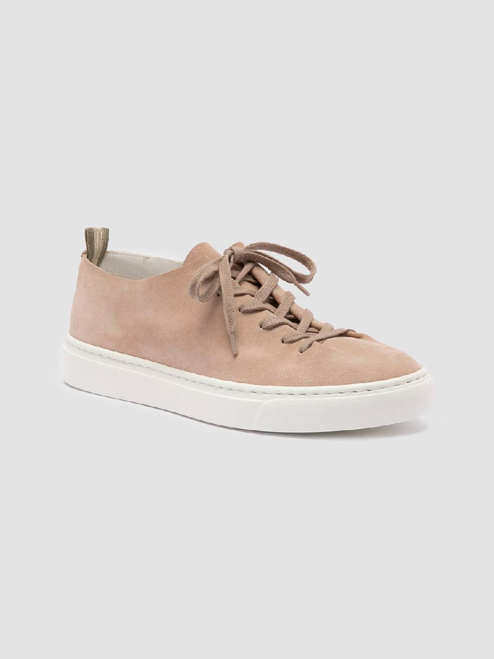Officine Creative LEGGERA 100 Sneakers Basse in Pelle Scamosciata Rosa In Saldo