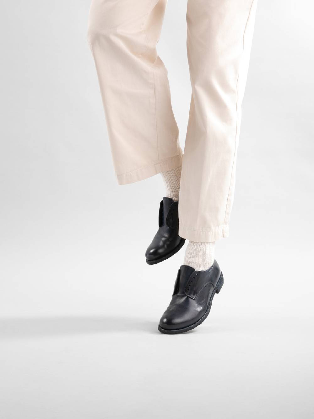 Officine Creative LEXIKON 012 Derby in Pelle Nera 2025