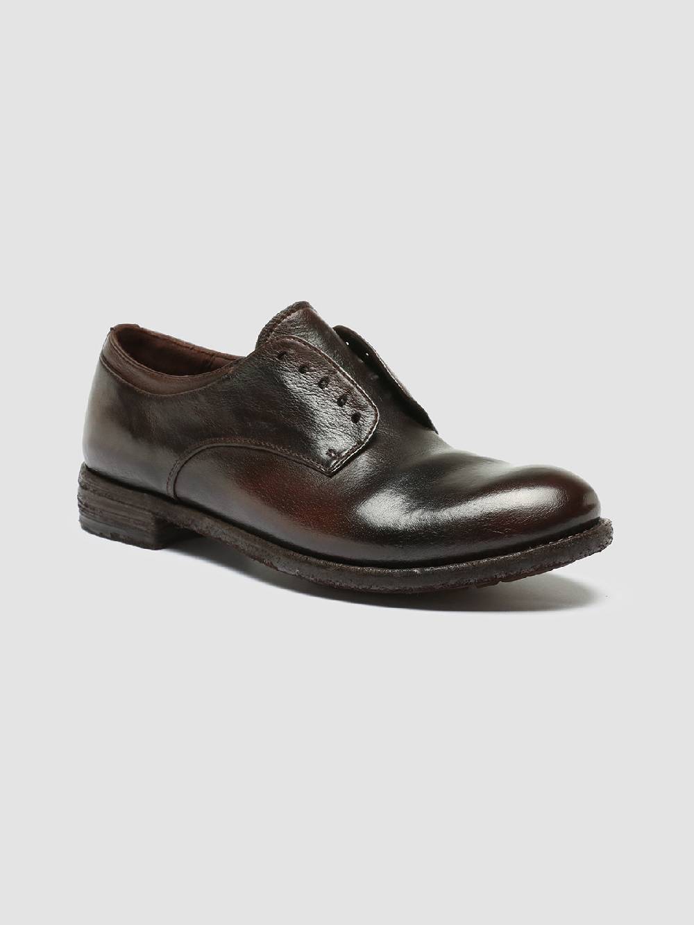 Officine Creative LEXIKON 012 Scarpe Derby in Pelle Marrone Italy