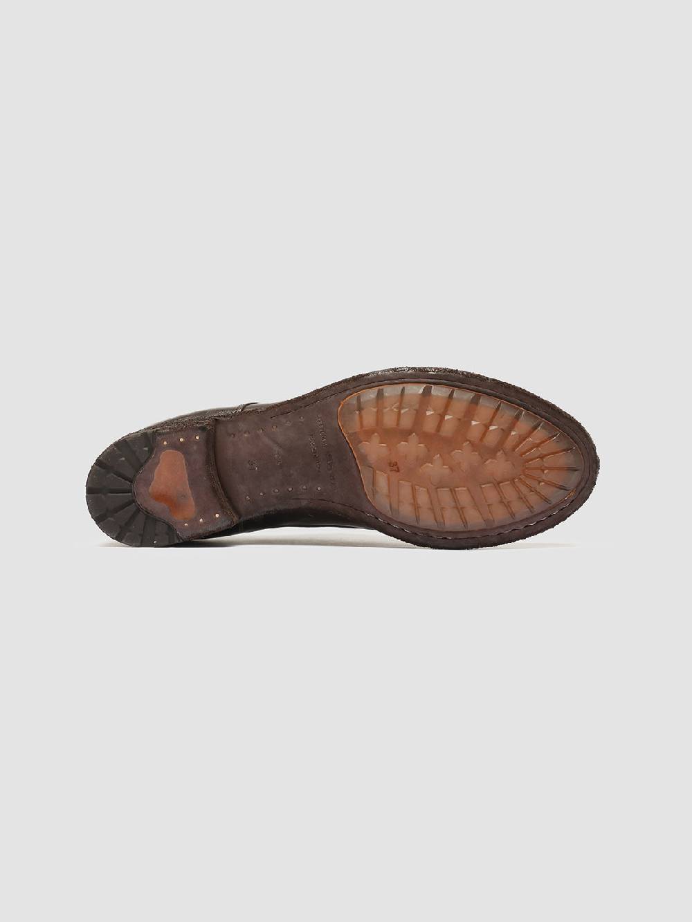 Officine Creative LEXIKON 012 Scarpe Derby in Pelle Marrone Italy