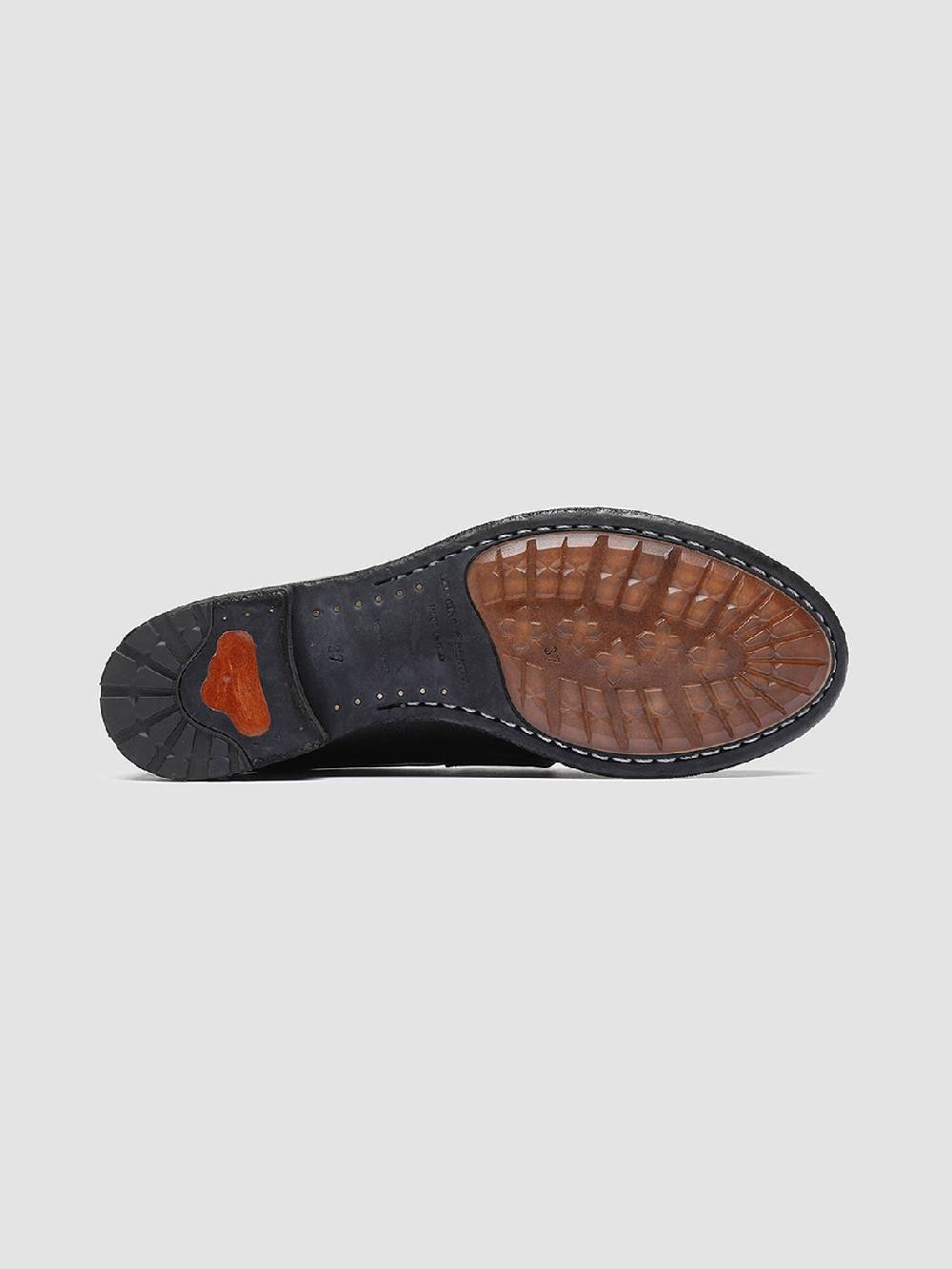 Officine Creative LEXIKON 140 Mocassini Penny Loafer in Pelle Nera Fino al 60% di sconto