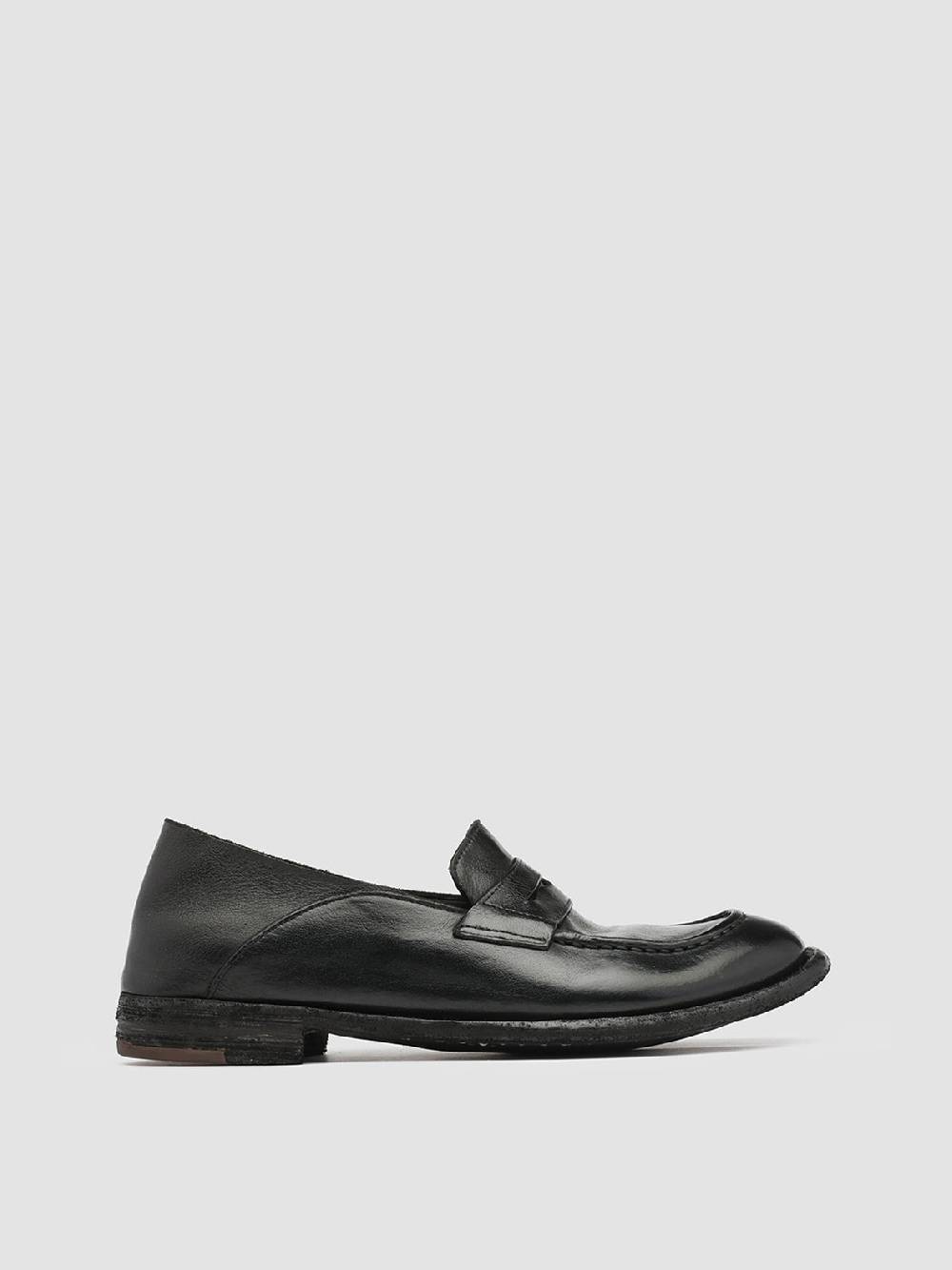 Officine Creative LEXIKON 516 Mocassini in Pelle Nera Acquista Ora