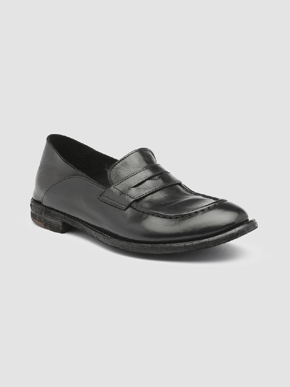 Officine Creative LEXIKON 516 Mocassini in Pelle Nera Acquista Ora