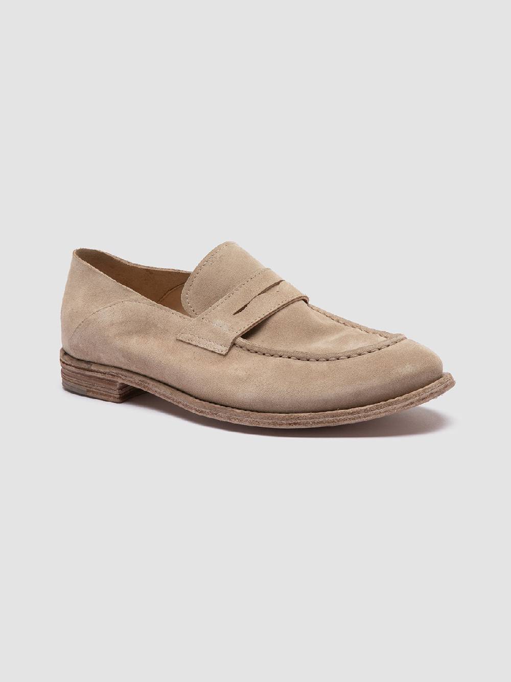 Officine Creative LEXIKON 516 Mocassini in Pelle Scamosciata avorio Discount Store per i nuovi prodotti