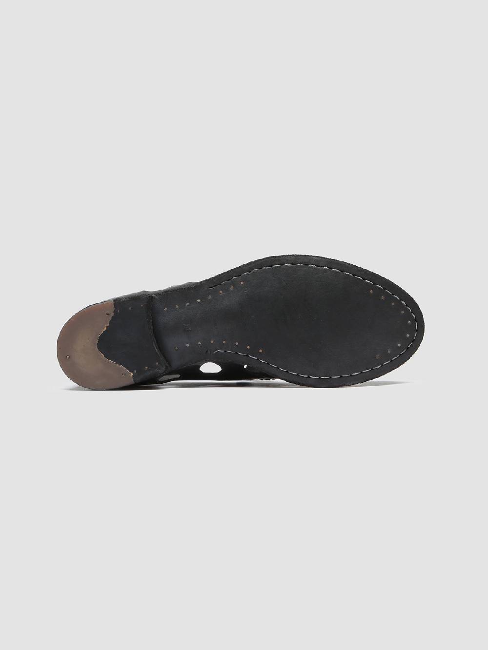 Officine Creative LEXIKON 542 Mocassini in Pelle Nera Officina