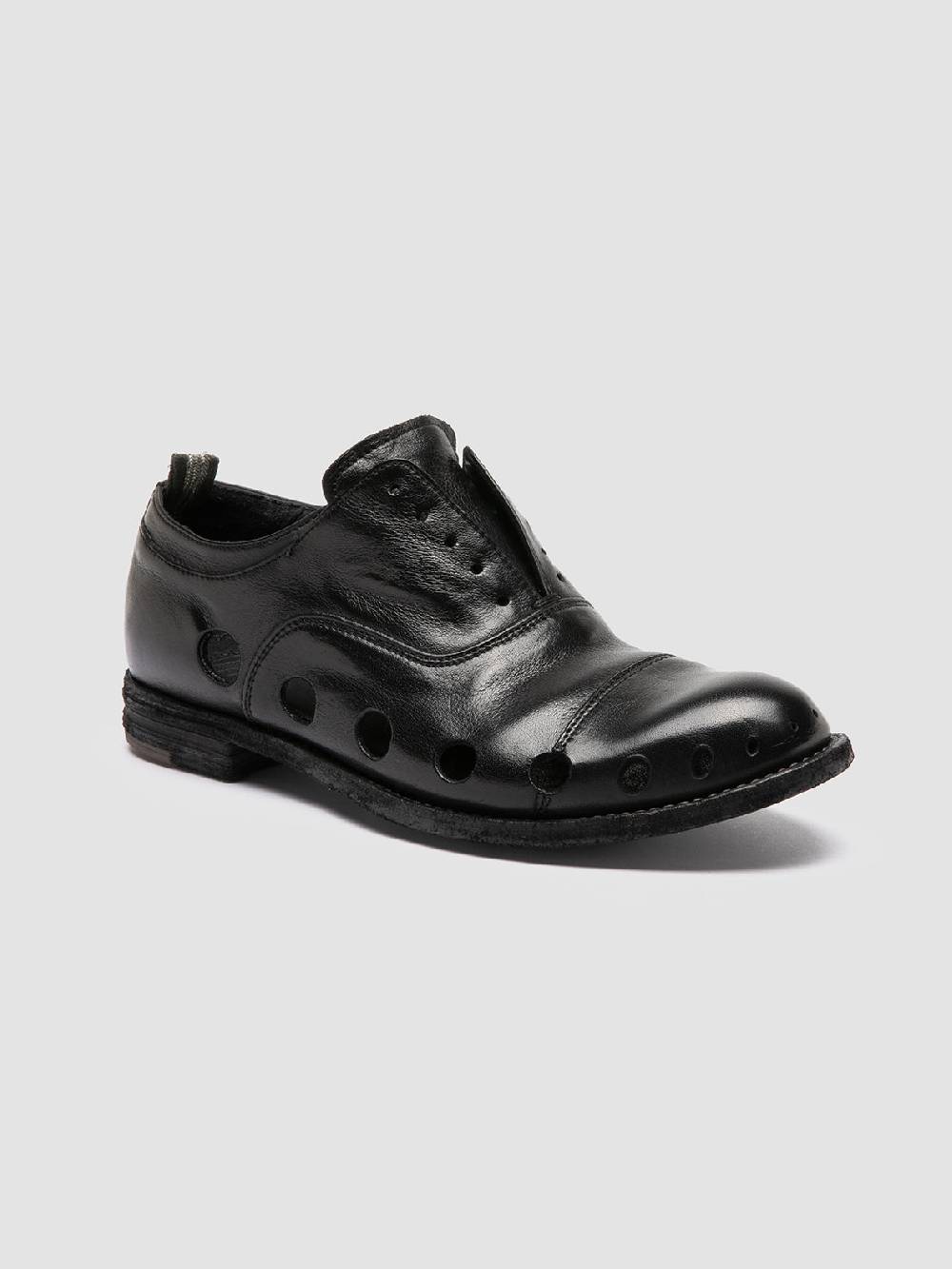 Officine Creative LEXIKON 546 Scarpe Oxford in Pelle Nera Limitato a 3 giorni
