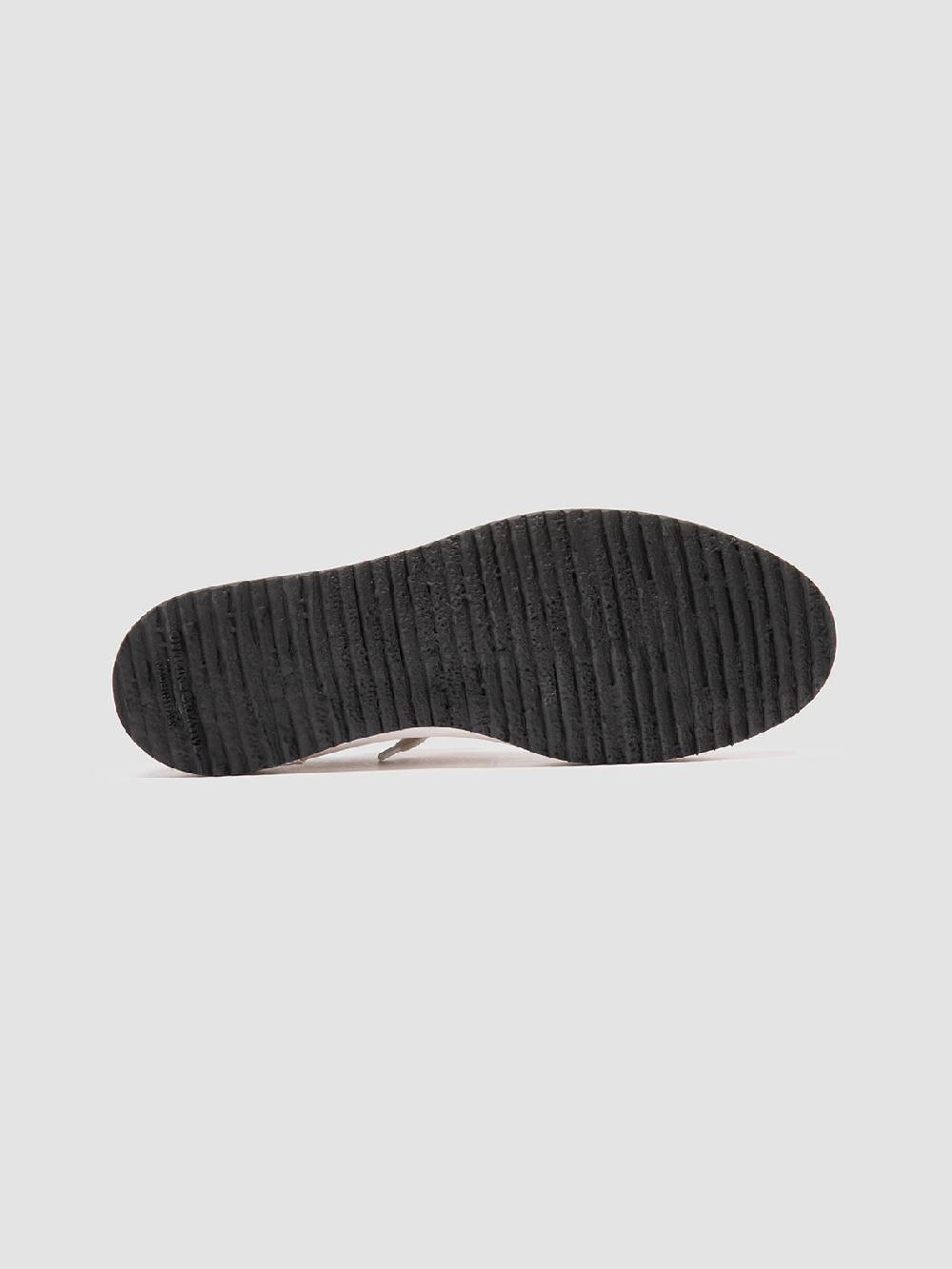 Officine Creative MES DD 101 Sneaker Basse in Pelle Grigia In vendita
