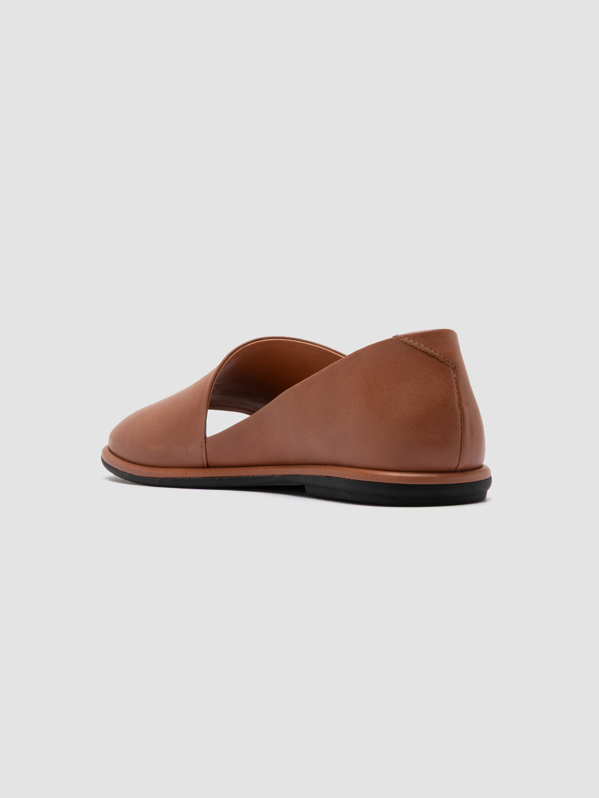 Officine Creative MIENNE 102 Scarpe Peep Toe in Pelle Marrone Italy