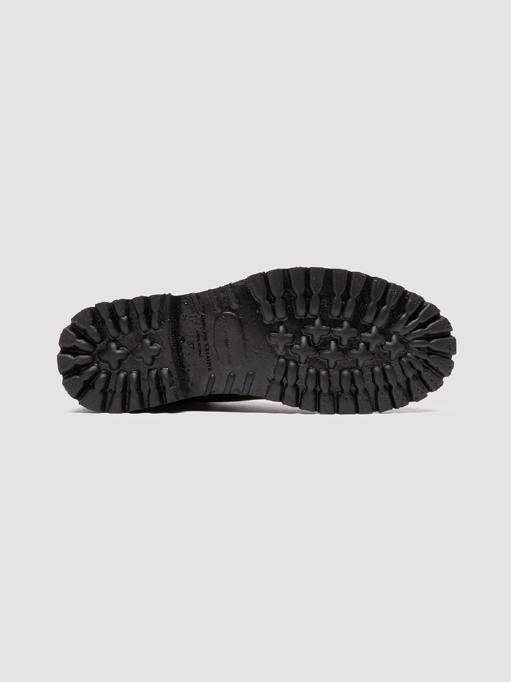 Officine Creative LORAINE 004 Stivaletti Chelsea in Pelle Nera Qualità