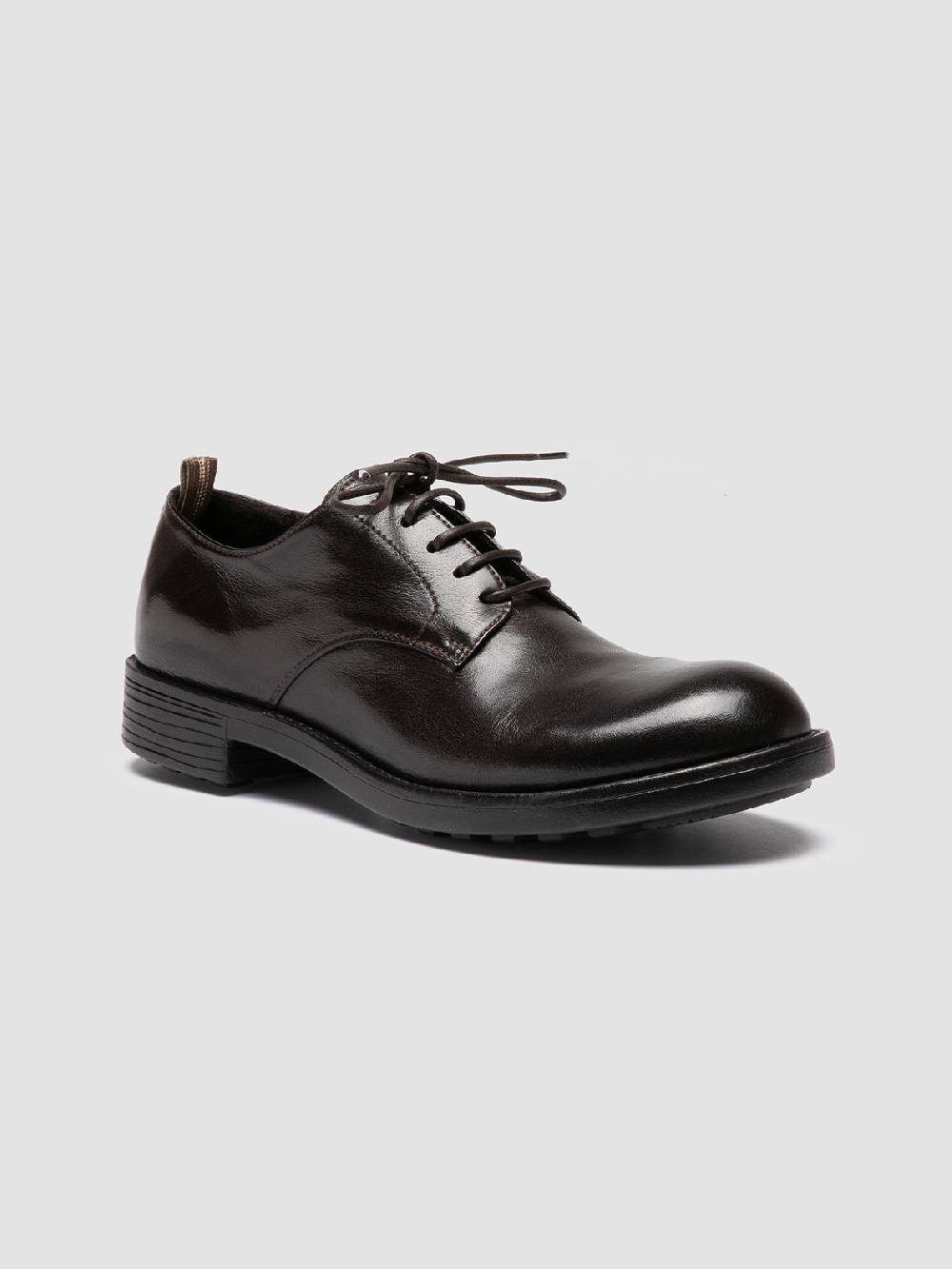 Officine Creative SERGEANT 101 Derby in Pelle Bordeaux Acquista Ora