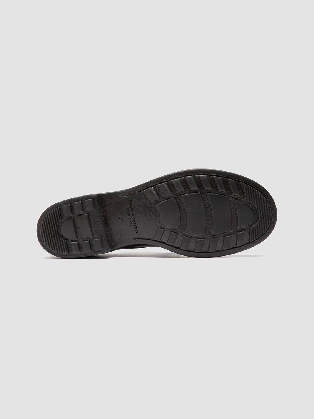 Officine Creative SERGEANT 101 Derby in Pelle Bordeaux Acquista Ora