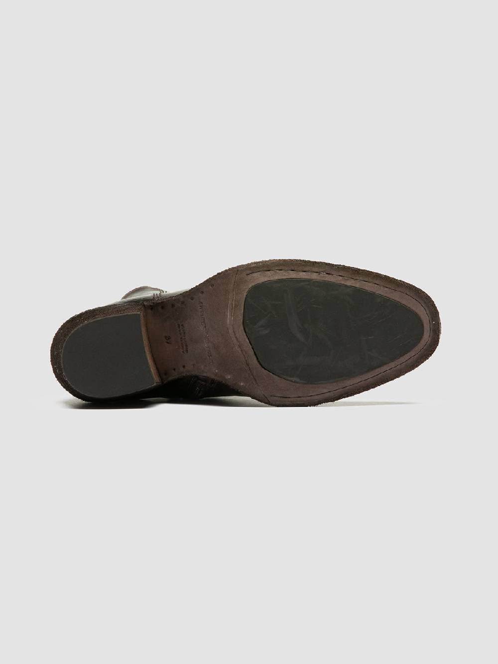 Officine Creative SYDNE 008 Brown Leather Boots Prezzo Ridotto